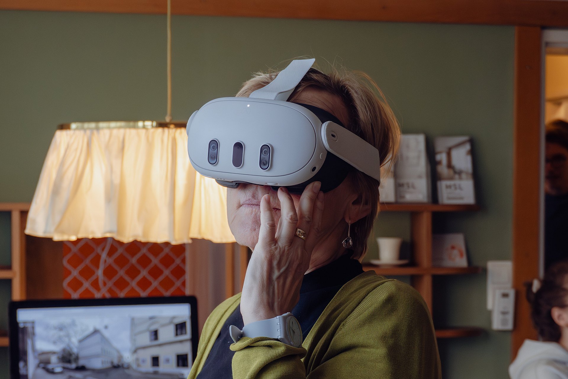 Das Spiel erlebbar durch die VR-Brille