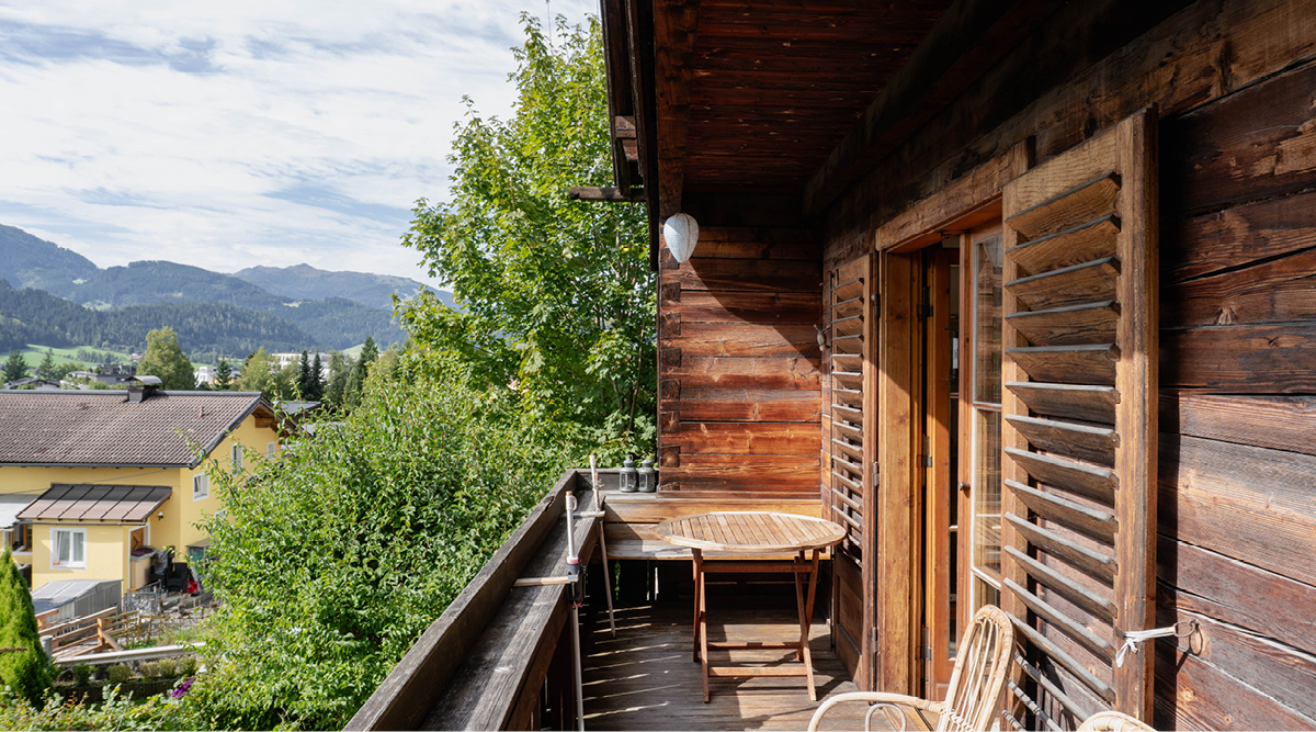 Umlaufender Balkon