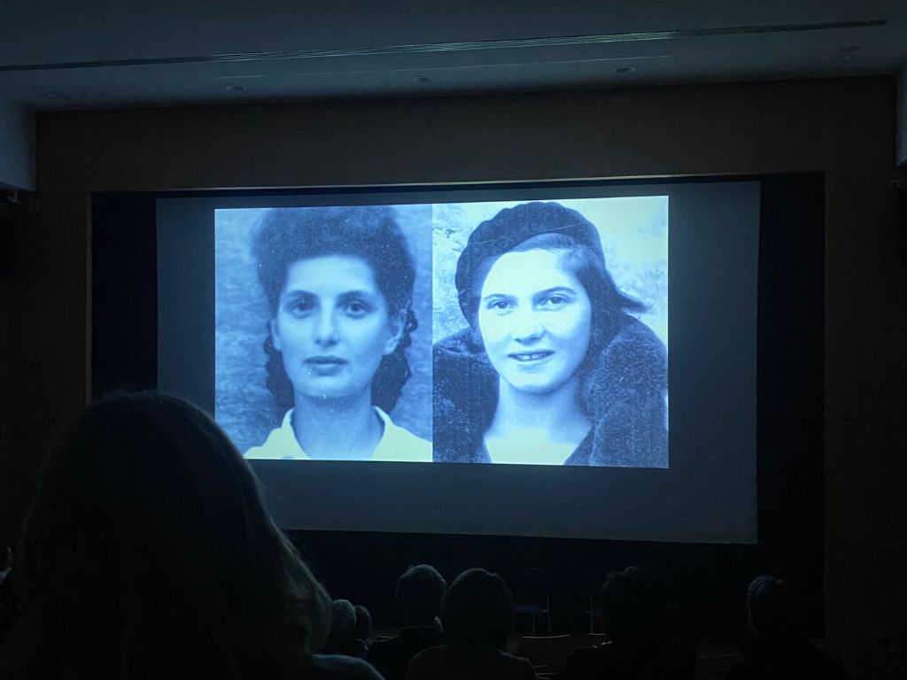 Links: Irma Schwager Rechts: Irma Mico 