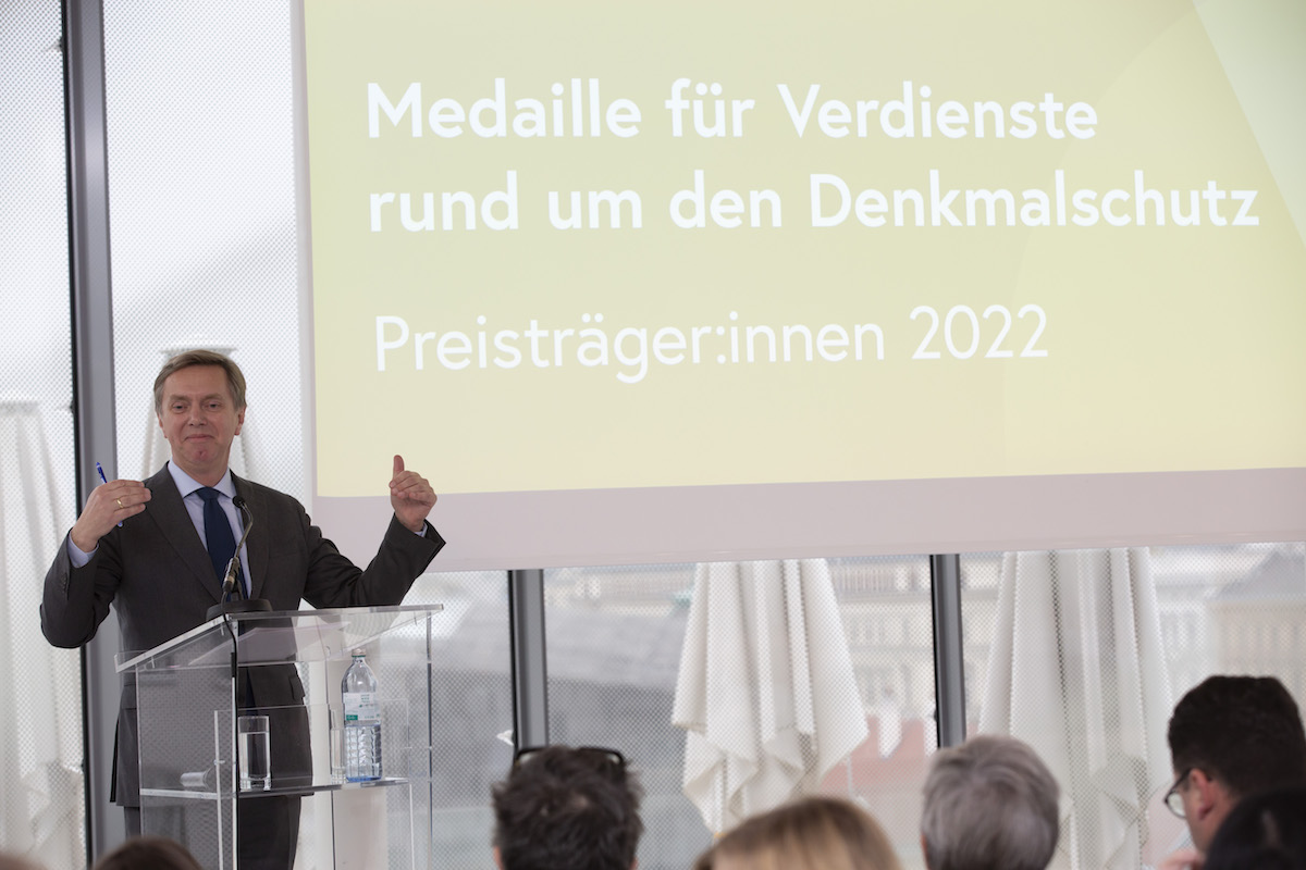 Präsident des Bundesdenkmalamtes Christoph Bazil; Foto: Bundesdenkmalamt, Bettina Neubauer-Pregl  