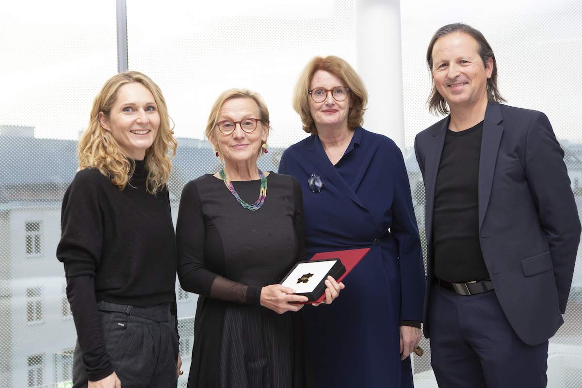 Manuela Legen-Preissl, BDA, Christine Zwingl, Renate Allmayer-Beck, Wolfgang Salcher, BDA;   Foto: Bundesdenkmalamt, Bettina Neubauer-Pregl