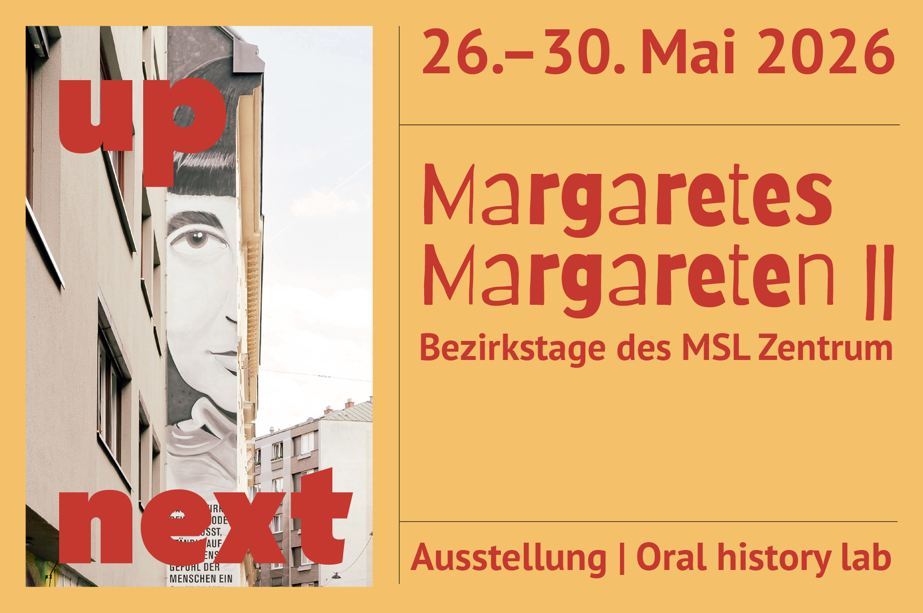 UP Next: Bezirkstage 2026Grafik: MSL Zentrum