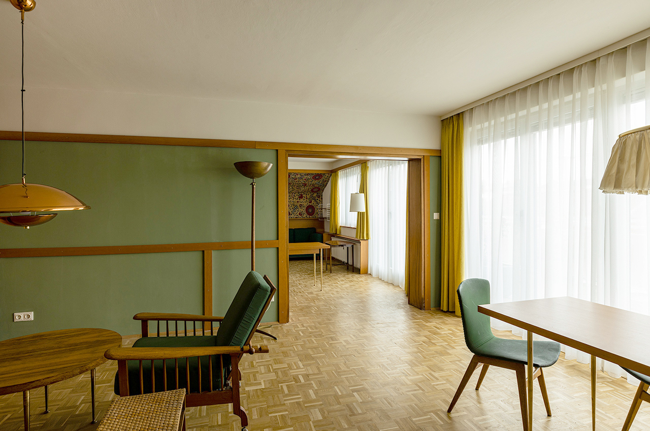 Blick in die Wohnung, September 2022, Foto: Bettina Frenzel