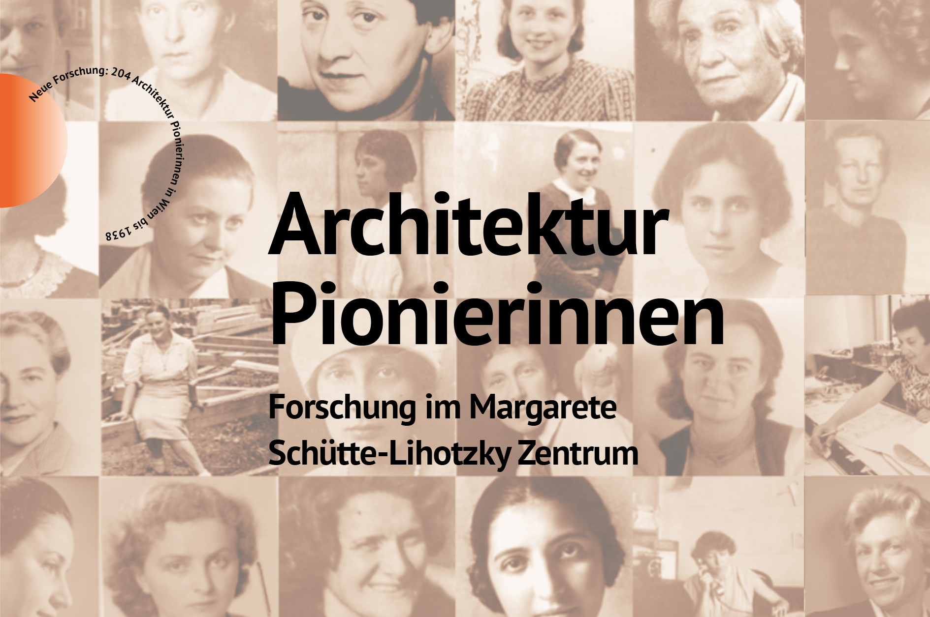 Forschungsprojekt Architektur Pionierinnen, Grafik: MSL Zentrum