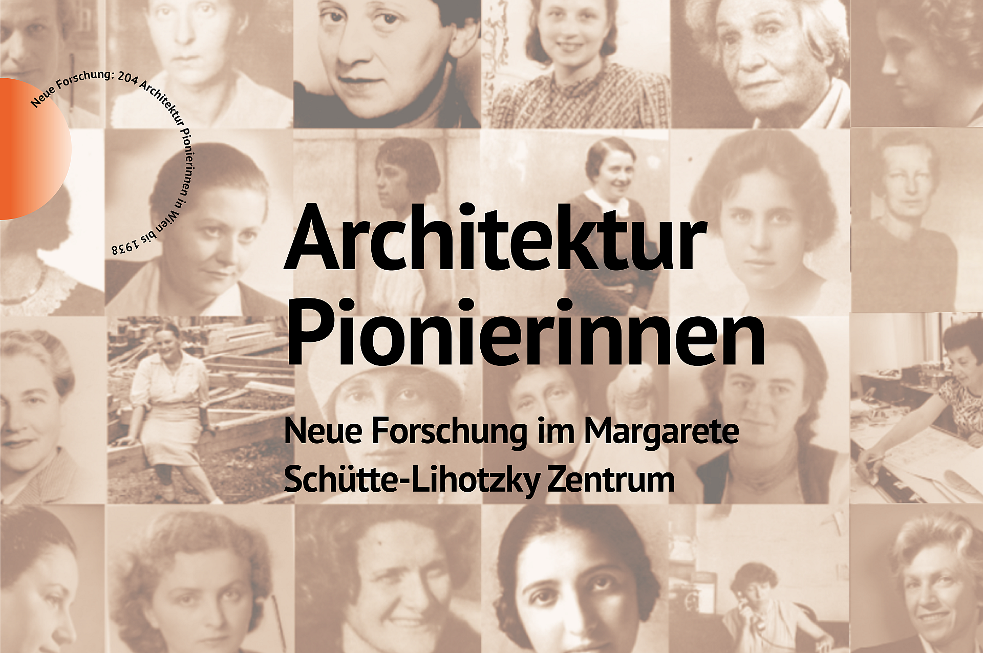 Forschungsprojekt Architektur Pionierinnen, Grafik: MSL Zentrum