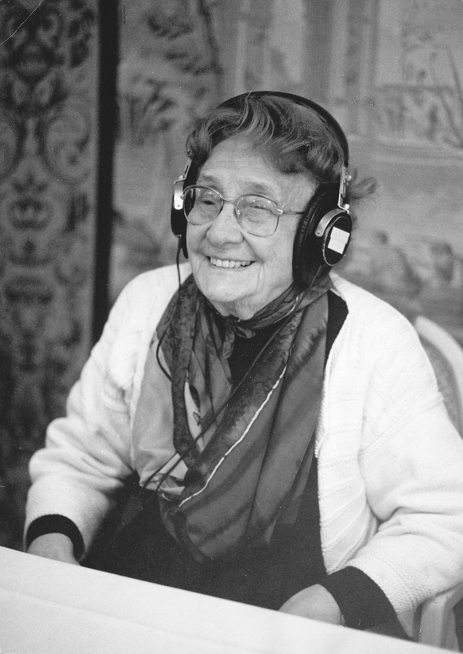 Margarete Schütte-Lihotzky 1991, photo: KPÖ photo archive